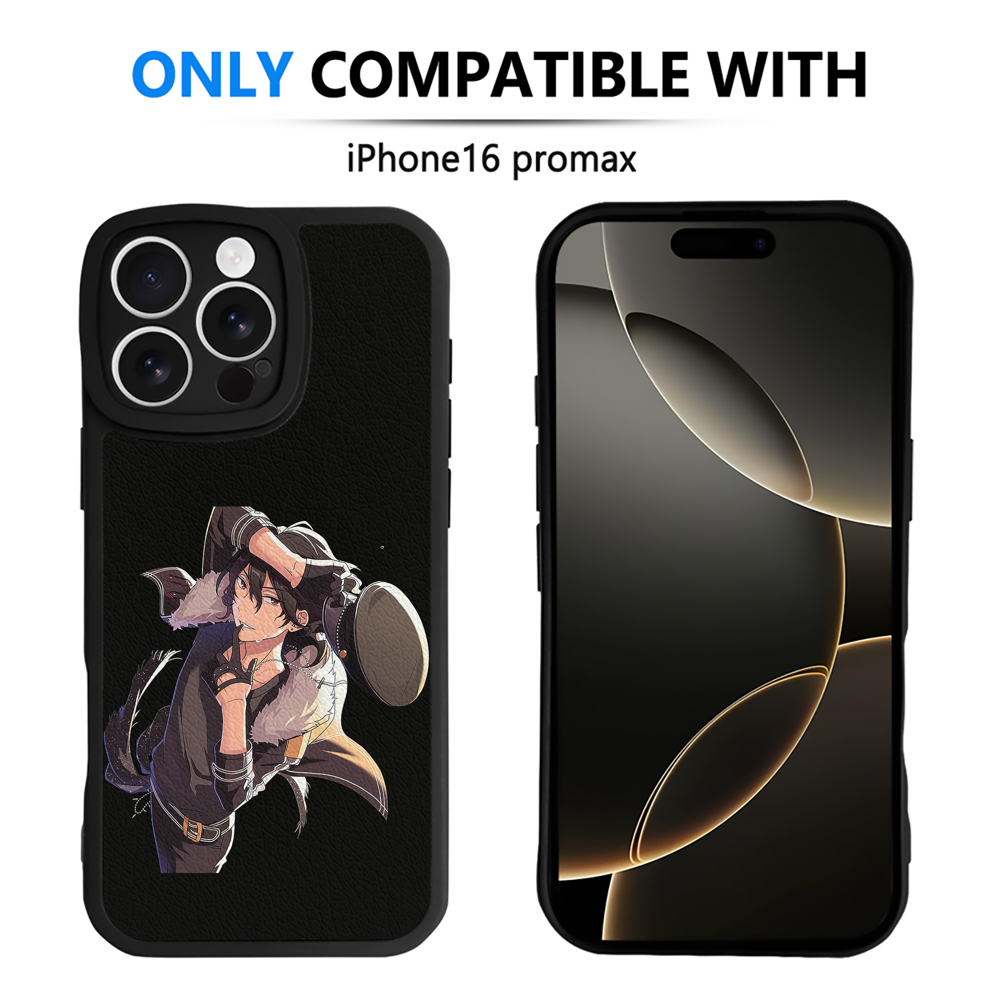 （画像用） あんさんぶるスターズ! Ensemble Stars 【iPhone 16シリーズ対応】シリコンスマホケース（レザー調） 材質：シリコン